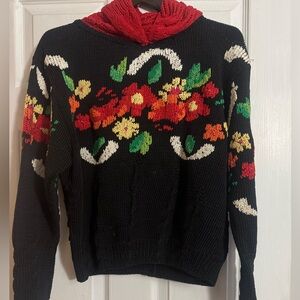 Beautiful size small knitted by hand vintage sweater